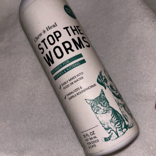 Liquid dog cat dewormer - liquid,