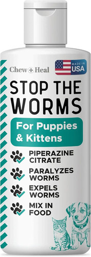 Liquid dog cat dewormer - &,