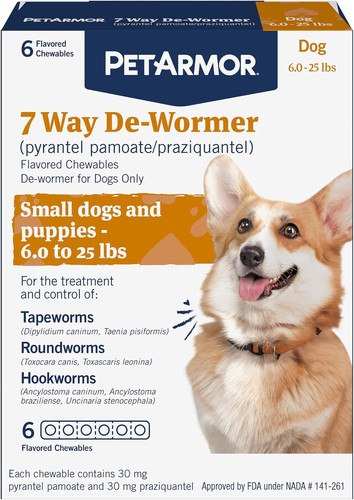 Petarmor way dog dewormer - petarmor, 7-way