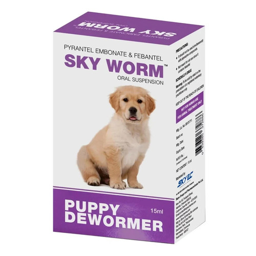 Skyec skyworm puppy - skyec, deworming