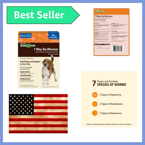Way wormer chewables - 7,
