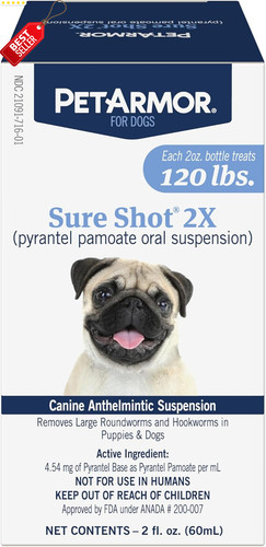 Liquid dog dewormer oz - dewormer, 2