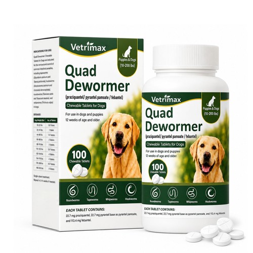 Vetrimax quad dewormer - vetrimax,