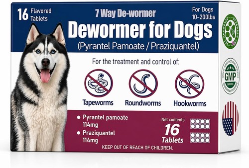 Way dewormer for dogs - 7-way,