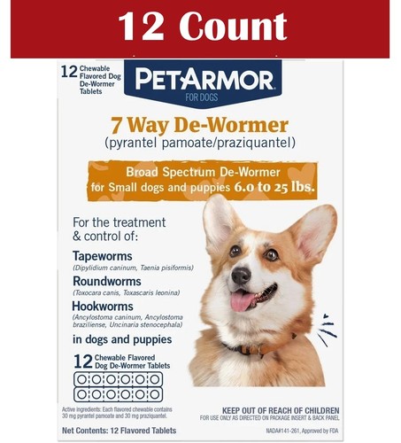 Petarmor 7way wormer - petarmor, de-wormer
