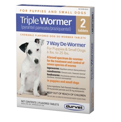 Durvet triple wormer - durvet, tablets