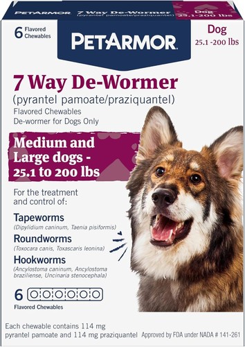 Petarmor way wormer for - way, de-wormer