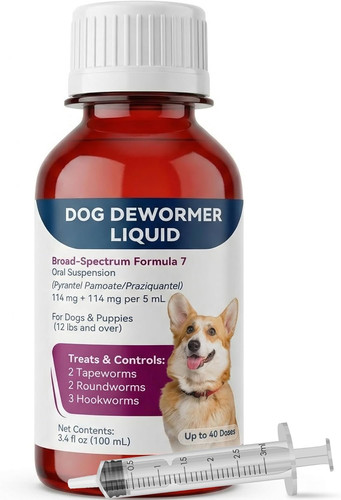 Liquid dog dewormer - dogs, &