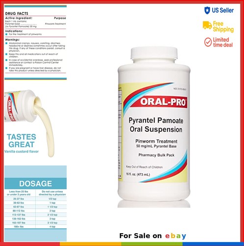 Pyrantel pamoate 50mg - pyrantel,