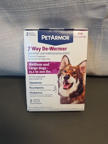 Way dog wormer - 7, de-wormer