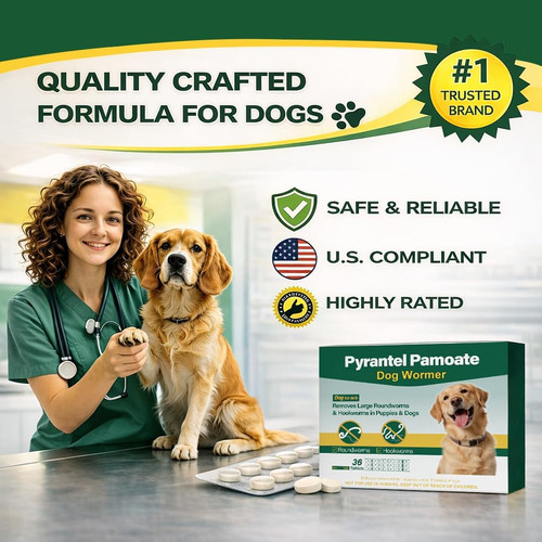 Dog dewormer pyrantel pamoate - pyrantel,