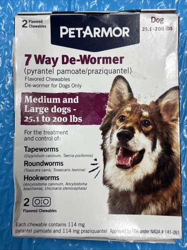 Way dog wormer 2 - dog, de-wormer