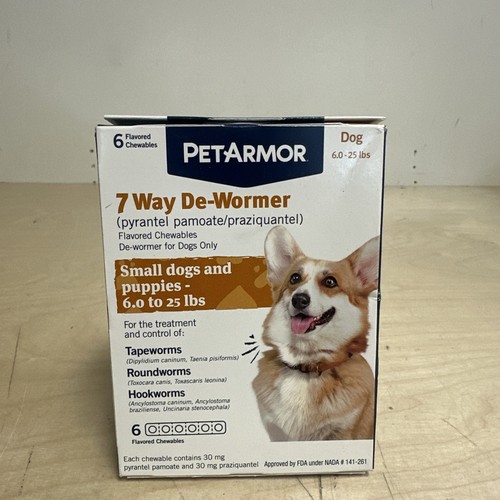 Petarmor way wormer small - de-wormer,