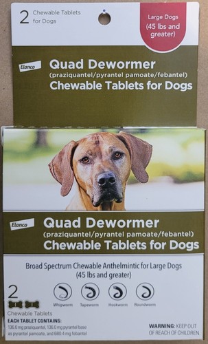Quad dewormer elanco for - by,