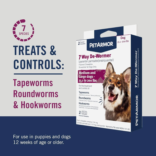 Petarmor dog dewormer 7 - petarmor, way