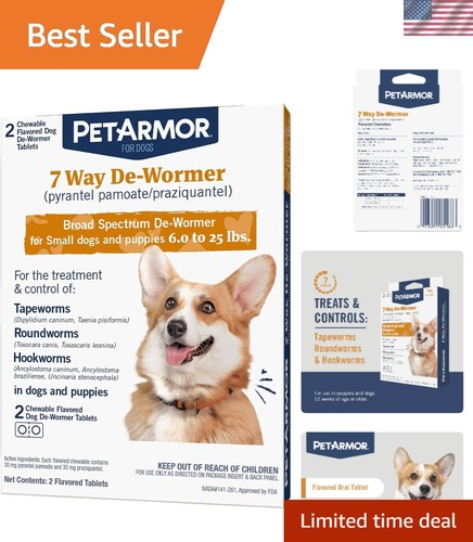 Petarmor way dewormer - petarmor, 7-way