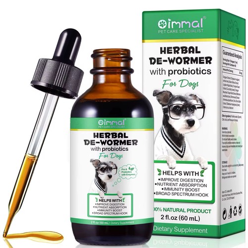 Dog wormer with - dog,