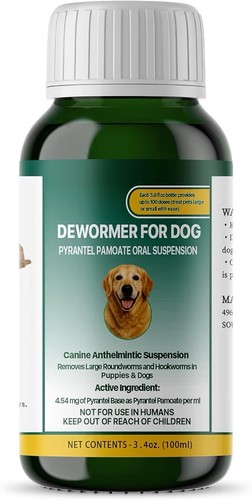 Dog dewormer liquid pyrantel - dog,