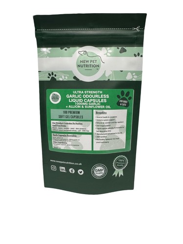 100 garlic oil capsules 1000mg - 100,